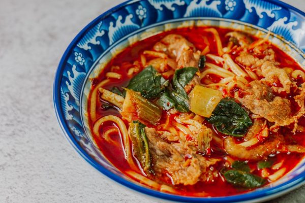 Malatang, chinese spicy numbing hot soup